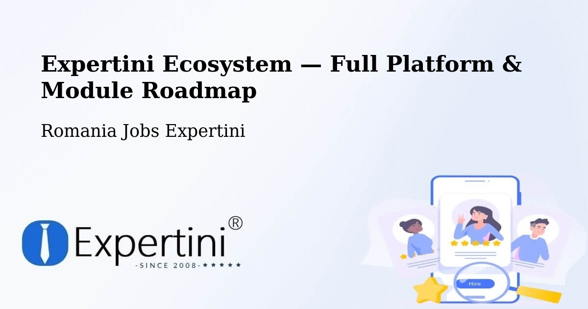 Expertini Ecosystem — Full Platform & Module Roadmap – Putna