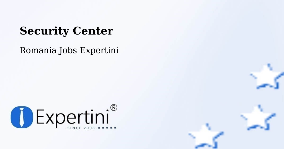 Security & Compliance – Putna - Romania Jobs Expertini
