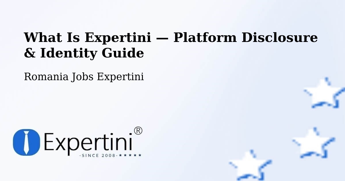 What Is Expertini — Platform Disclosure & Identity Guide – Putna